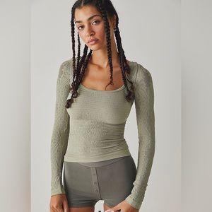 free people long sleeve top